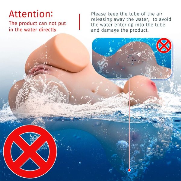 TORSO MASTURBADOR COM SUCÇÃO E VIBRAÇÃO WENDY | 6 KG