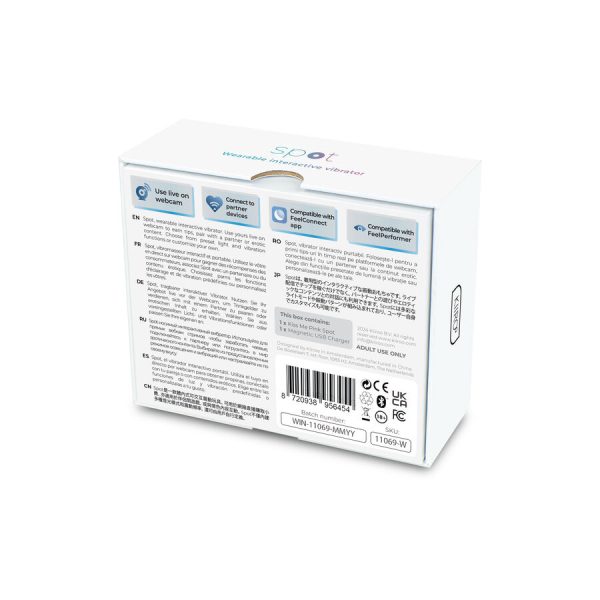 VIBRADOR PARA CASAIS SPOT KISS ME