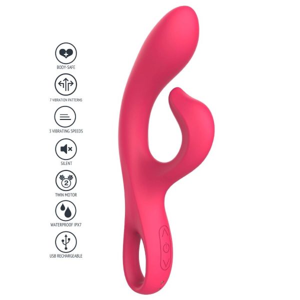 VIBRADOR ENDLESS ORGASM (FUCSIA)