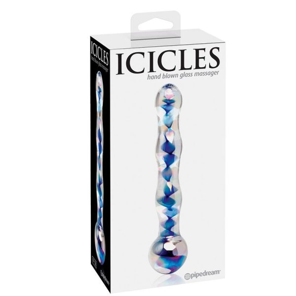 DILDO DE VIDRO ICICLES N. 8