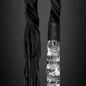 CHICOTE COM PEGA DE VIDRO SOPRADO ICICLES N. 38 - Image 2