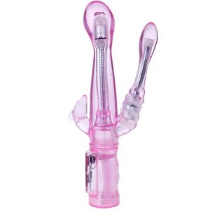 BAILE - VIBRADOR FLEXIBLE CON ESTIMULADOR ANAL 7 BAILE - VIBRADOR FLEXIBLE CON ESTIMULADOR ANAL - Image 1