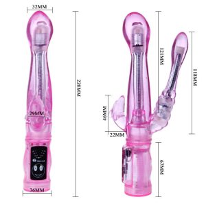 BAILE - VIBRADOR FLEXIBLE CON ESTIMULADOR ANAL 10 BAILE - VIBRADOR FLEXIBLE CON ESTIMULADOR ANAL - Image 4