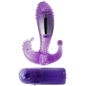 BAILE - ESTIMULADOR LILA VAGINAL Y ANAL CON VIBRACIÓN - Image 2