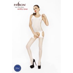 CATSUIT BS029 BRANCO EROTIC LINE PASSION - Image 1
