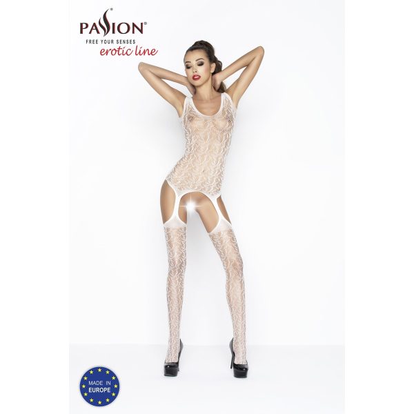 129147.jpg CATSUIT BS043 BRANCO EROTIC LINE PASSION