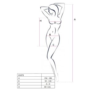 VESTIDO BS073 PRETO EROTIC LINE PASSION - Image 4