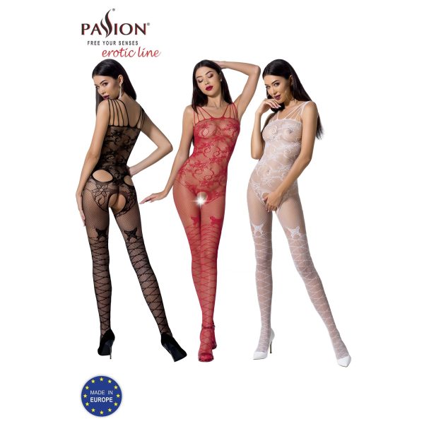 CATSUIT BS076 PRETO EROTIC LINE PASSION
