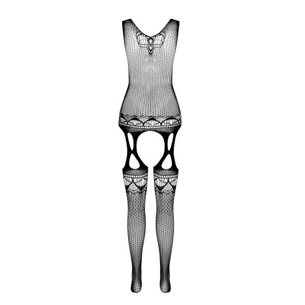 CATSUIT BS099 PRETO EROTIC LINE PASSION