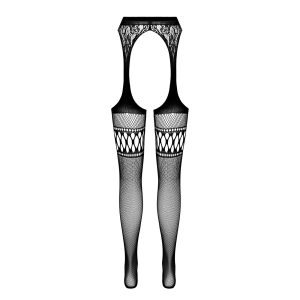 COLLANTS COM EFEITO DE LIGAS S026 PRETAS EROTIC LINE PASSION - Image 6