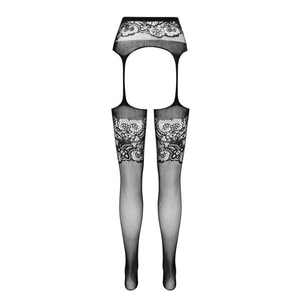 COLLANTS COM EFEITO DE LIGAS S029 VERMELHAS EROTIC LINE PASSION