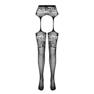 COLLANTS COM EFEITO DE LIGAS S029 BRANCAS EROTIC LINE PASSION - Image 5