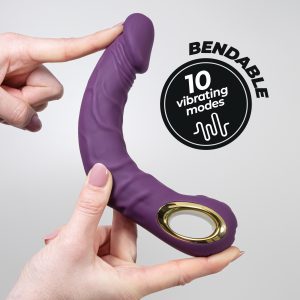 VIBRADOR FLEXÍVEL MAGNUS BEND ROXO CRUSHIOUS - Image 10
