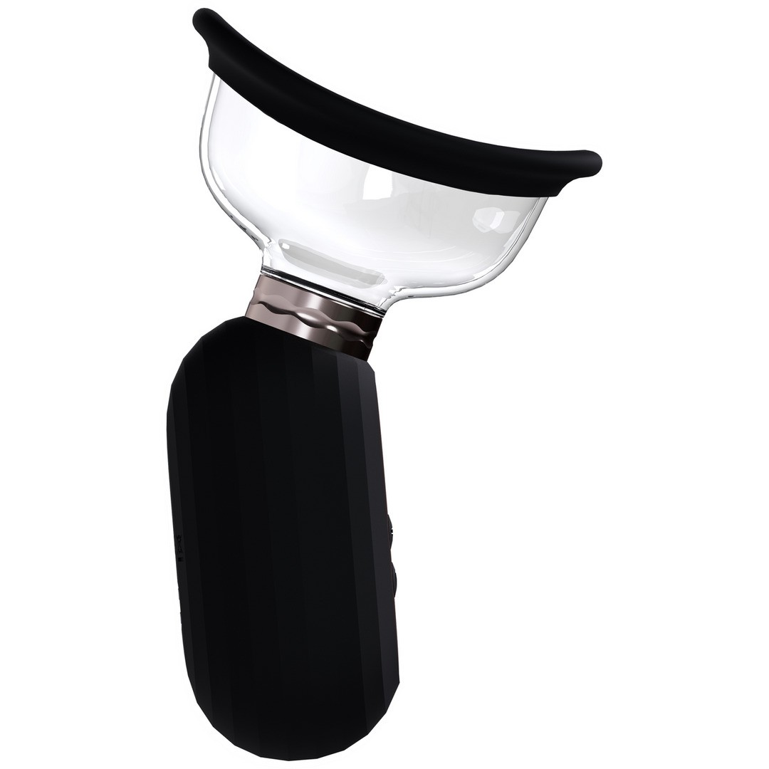 BOMBA PARA VULVA E SEIOS DAZZLING PRETA PUMPED