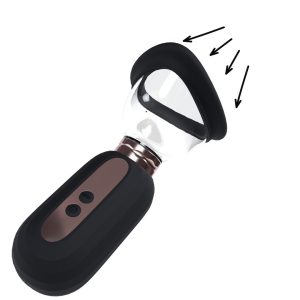 BOMBA PARA VULVA E SEIOS DAZZLING PRETA PUMPED - Image 4