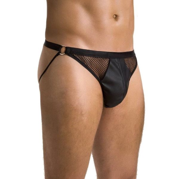 CUECAS SLIP ABERTAS LUKE 034 (PRETO) | S/M