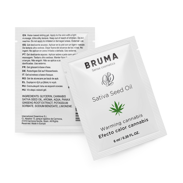 GEL DESLIZANTE BRUMA EFEITO CALOR (CANNABIS) | 6 ML