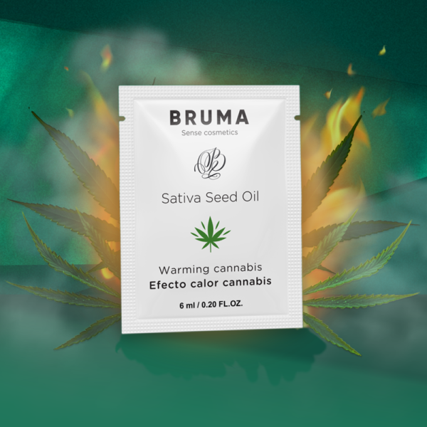 GEL DESLIZANTE BRUMA EFEITO CALOR (CANNABIS) | 6 ML