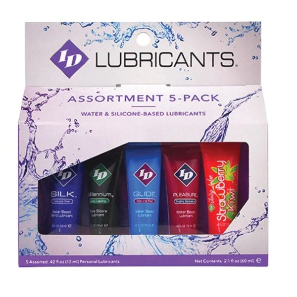 KIT DE LUBRIFICANTES ID JUICY LUBE | 5 X 12 ML