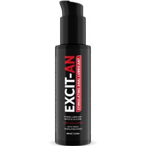LUBRIFICANTE HÍBRIDO EXCIT-AN (SILICONE E ÁGUA) | 100 ML