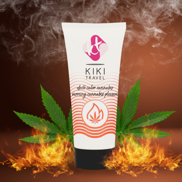 GEL LUBRIFICANTE KIKÍ TRAVEL CANNABIS (EFEITO CALOR) | 50 ML