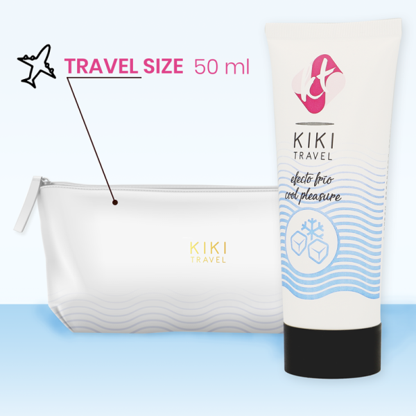GEL LUBRIFICANTE KIKÍ TRAVEL (EFEITO FRIO) | 50 ML