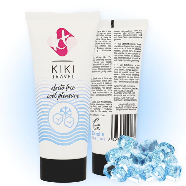 GEL LUBRIFICANTE KIKÍ TRAVEL (EFEITO FRIO) | 50 ML