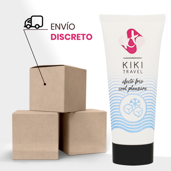 GEL LUBRIFICANTE KIKÍ TRAVEL (EFEITO FRIO) | 50 ML