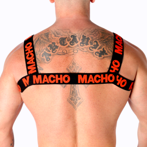 ARNÊS ELÁSTICO DUPLO MACHO (VERMELHO) - Image 4