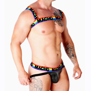 ARNÊS ELÁSTICO DUPLO MACHO (PRIDE) - Image 2