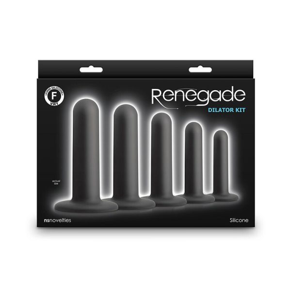KIT DE DILATADORES RENEGADE (PRETO)