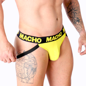 CUECAS JOCK LYCRA MX25A (AMARELO) | M - Image 2