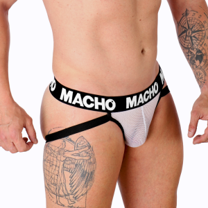 CUECAS JOCK DE REDE MX26X1 (BRANCO) | XL - Image 2
