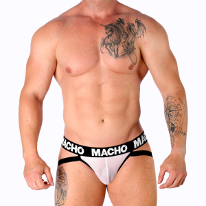 CUECAS JOCK DE REDE MX26X1 (BRANCO) | XL - Image 5