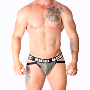 CUECAS JOCK COURO MACHO MX27GR (CINZENTO) | XL - Image 5