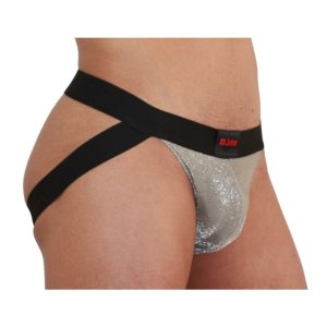JOCKSTRAP BRILHANTE BURN 001 (BEGE / PRETO) | TAMANHO S - Image 2