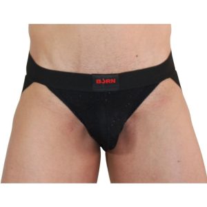 JOCKSTRAP BRILHANTE BURN 003 (PRETO) | TAMANHO L 2 JOCKSTRAP