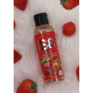 LUBRIFICANTE S8 DESSERT 4 EM 1 (MORANGO) | 125 ML - Image 2