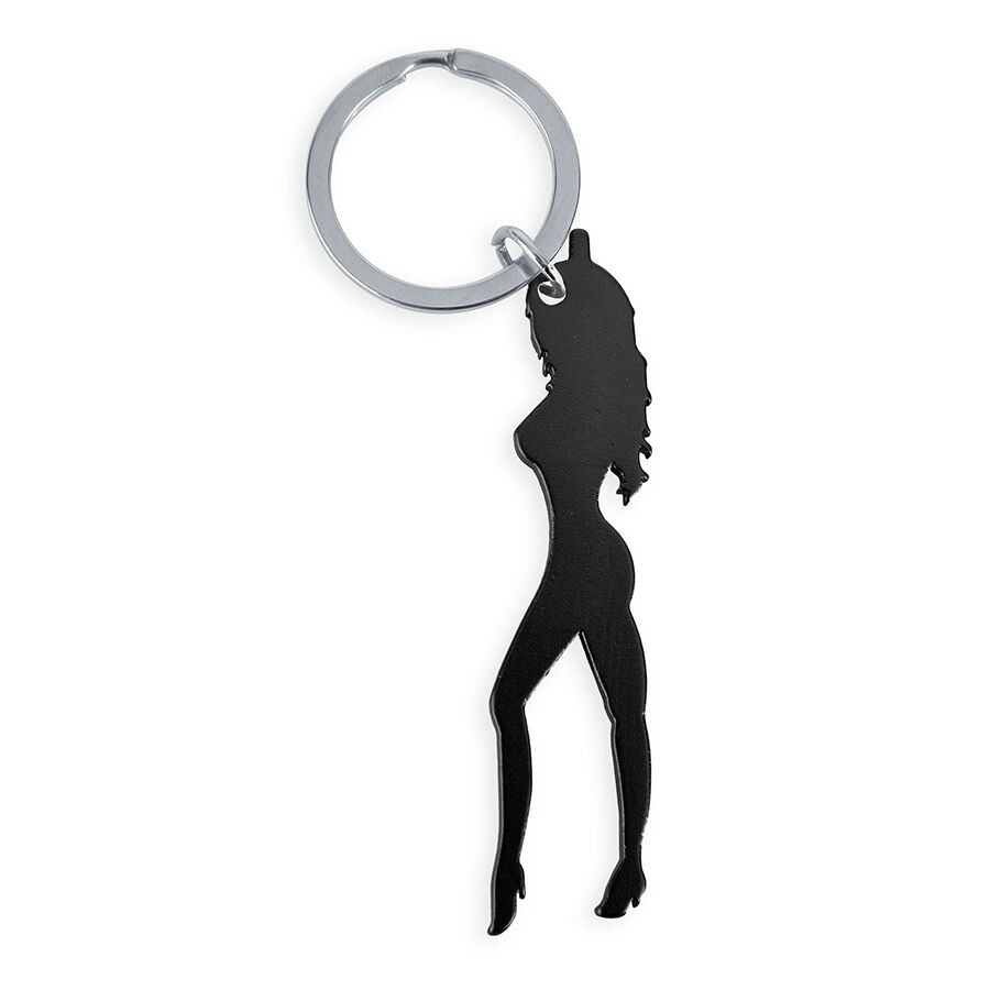 Flame Love Shop 6 PORTA-CHAVES COM SILHUETA DE MULHER