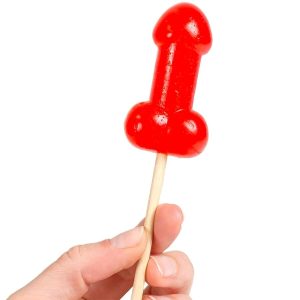 SECRETPLAY - PIRULETA PENE CARAMELO CEREZA CON EFECTO CALOR PICANTE - Image 2