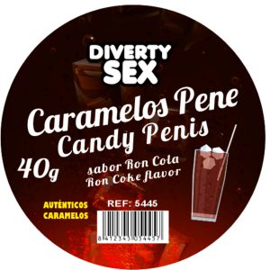 DOCES EM FORMA DE PÉNIS (SABOR RUM & COLA) - Image 1