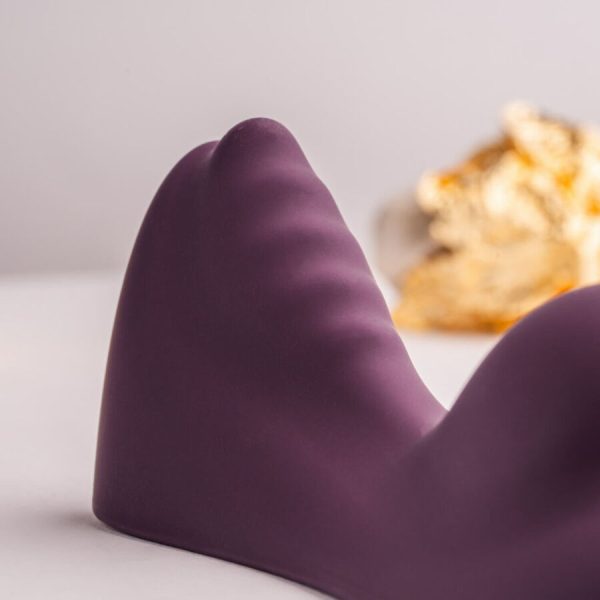 VIBRADOR 2 EM 1 RUBY GLOW (G-SPOT) | ROXO