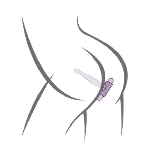 PLUG ANAL VIBRATÓRIO PETITE SENSATIONS TEAZER (ROXO)