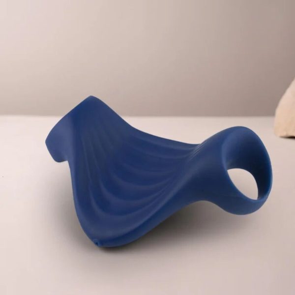 VIBRADOR FLEXÍVEL PALM ROCKS-OFF (AZUL)