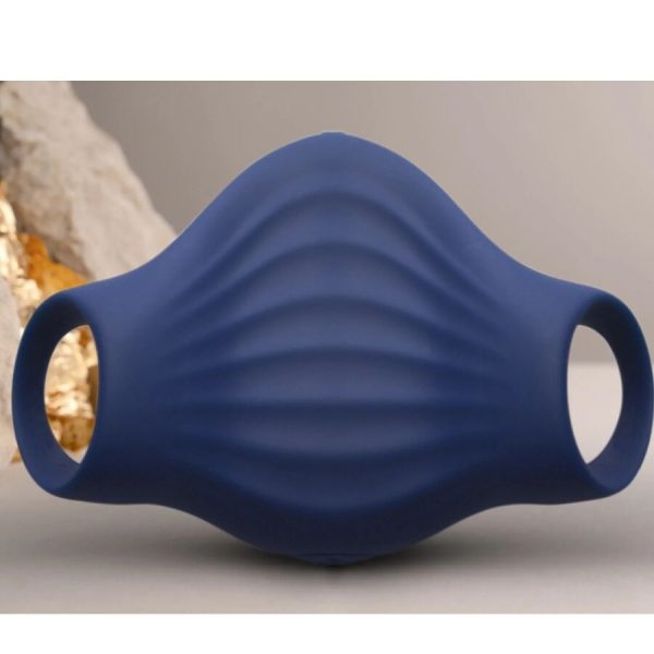 VIBRADOR FLEXÍVEL PALM ROCKS-OFF (AZUL)