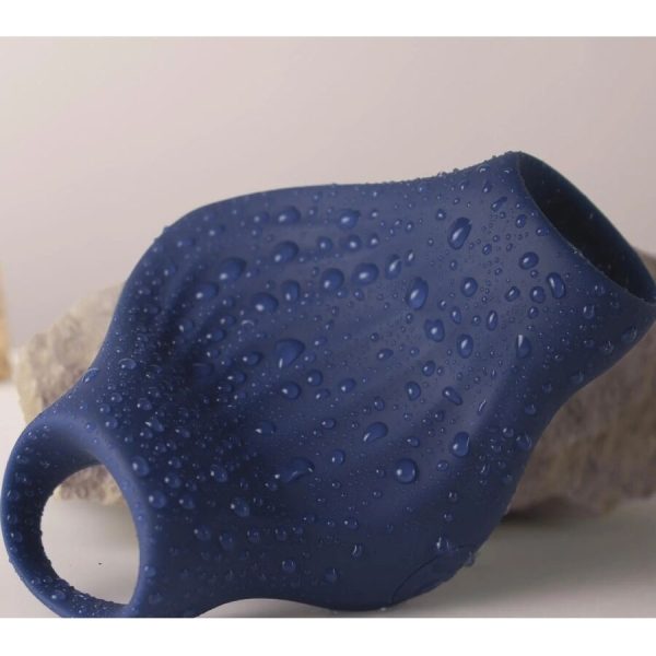 VIBRADOR FLEXÍVEL PALM ROCKS-OFF (AZUL)