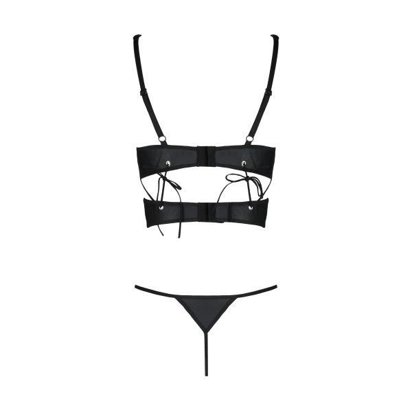CONJUNTO DE 2 PEÇAS FRANCESCA BIKINI PRETO PASSION