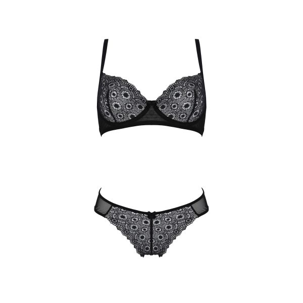 CONJUNTO DE 2 PEÇAS ZINNIA BIKINI PRETO ECO PASSION