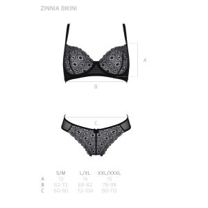 CONJUNTO DE 2 PEÇAS ZINNIA BIKINI PRETO ECO PASSION - Image 5