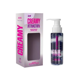 LOÇÃO BEIJÁVEL CREMOSA CREAMY ATTRACTION AROMA AMORA INTT 100ML - Image 1